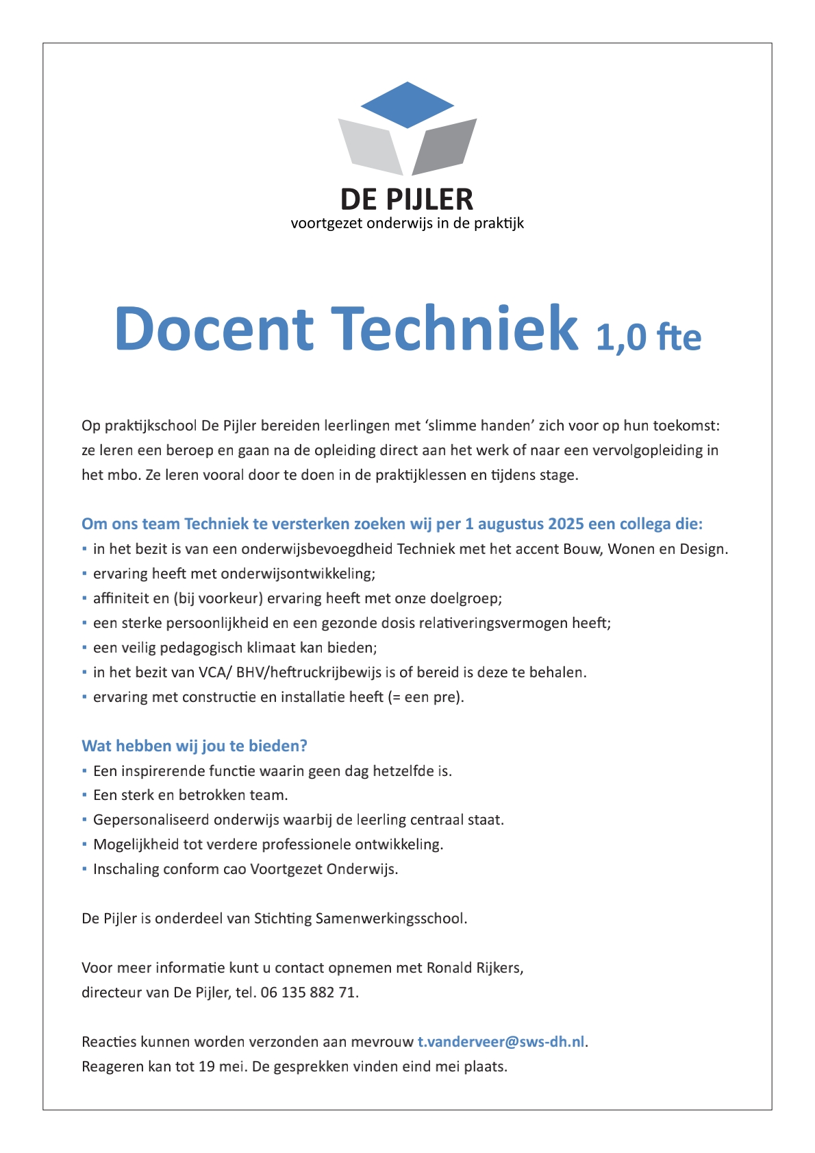 Docent Techniek