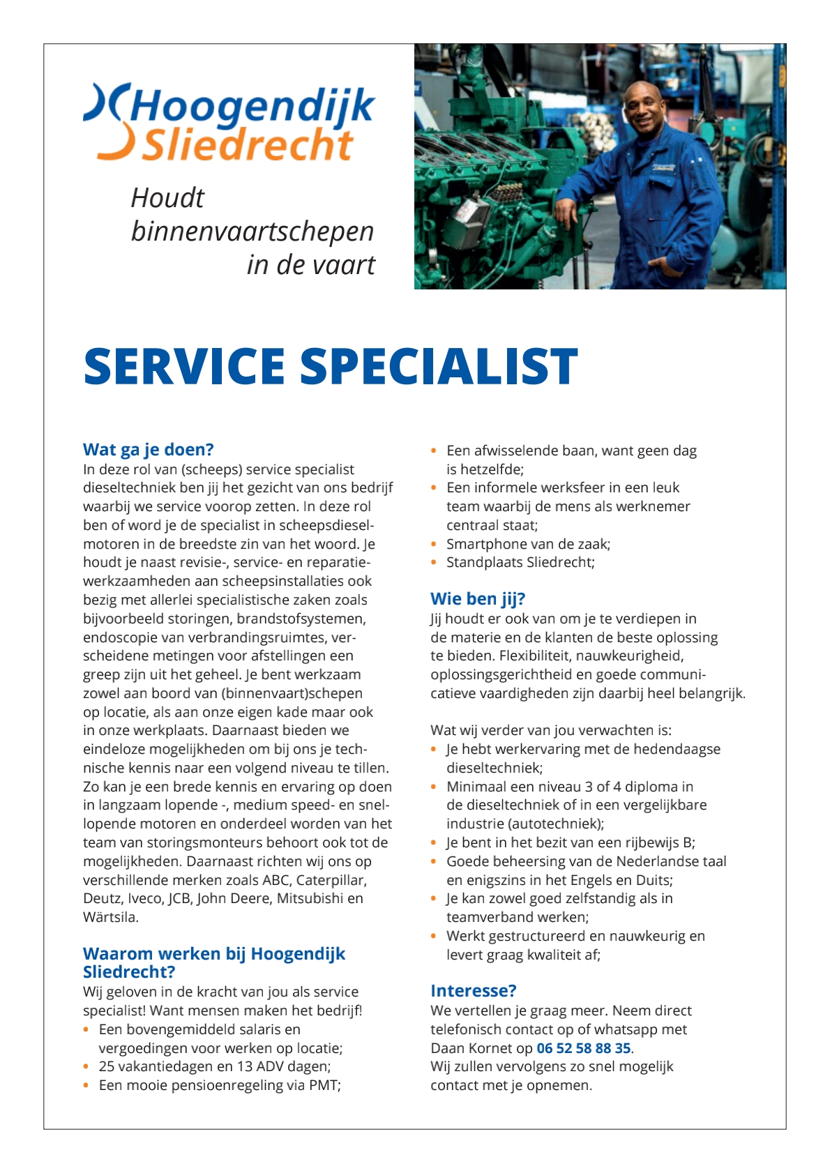 Service Specialist