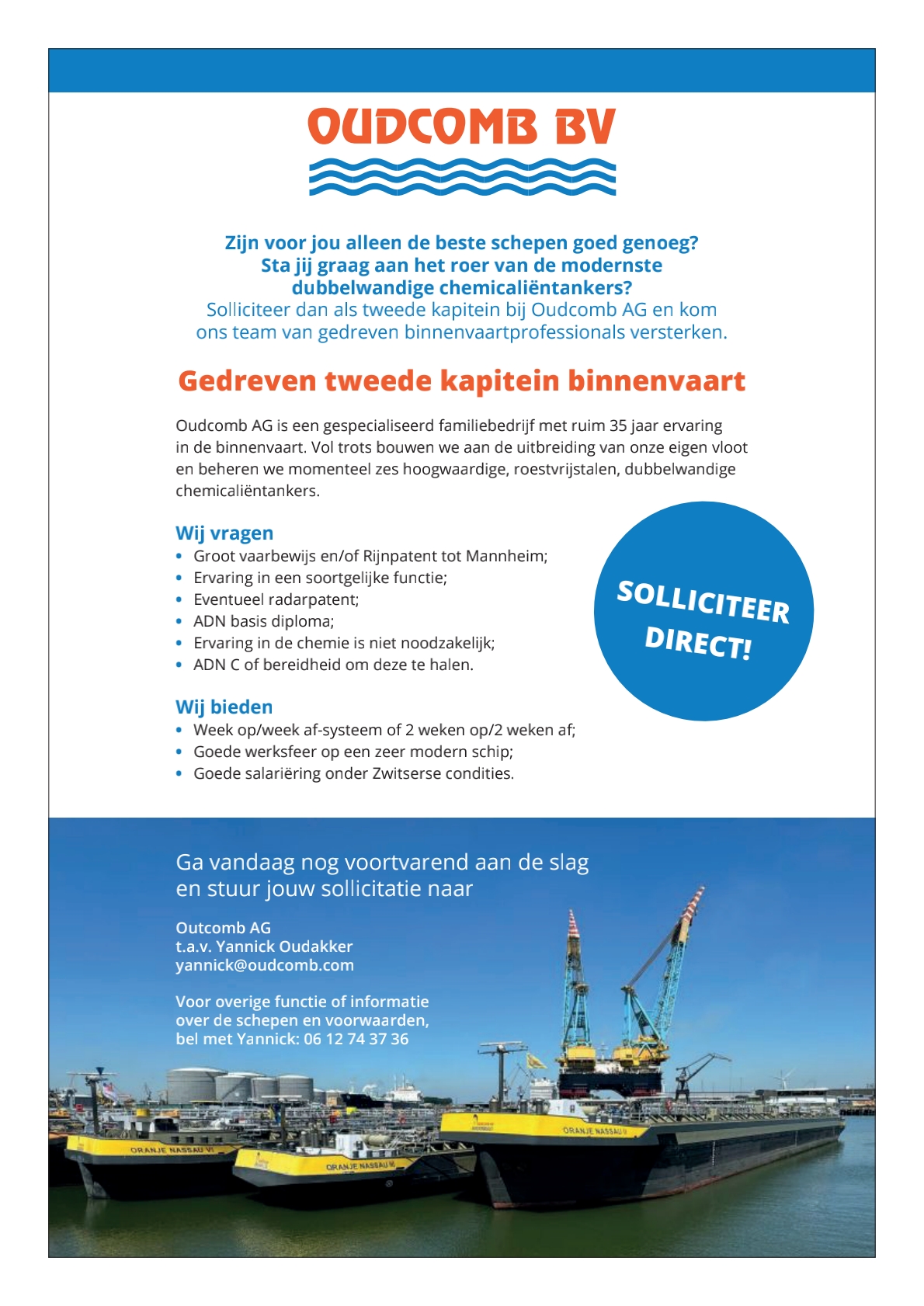 2e Kapitein Binnenvaart