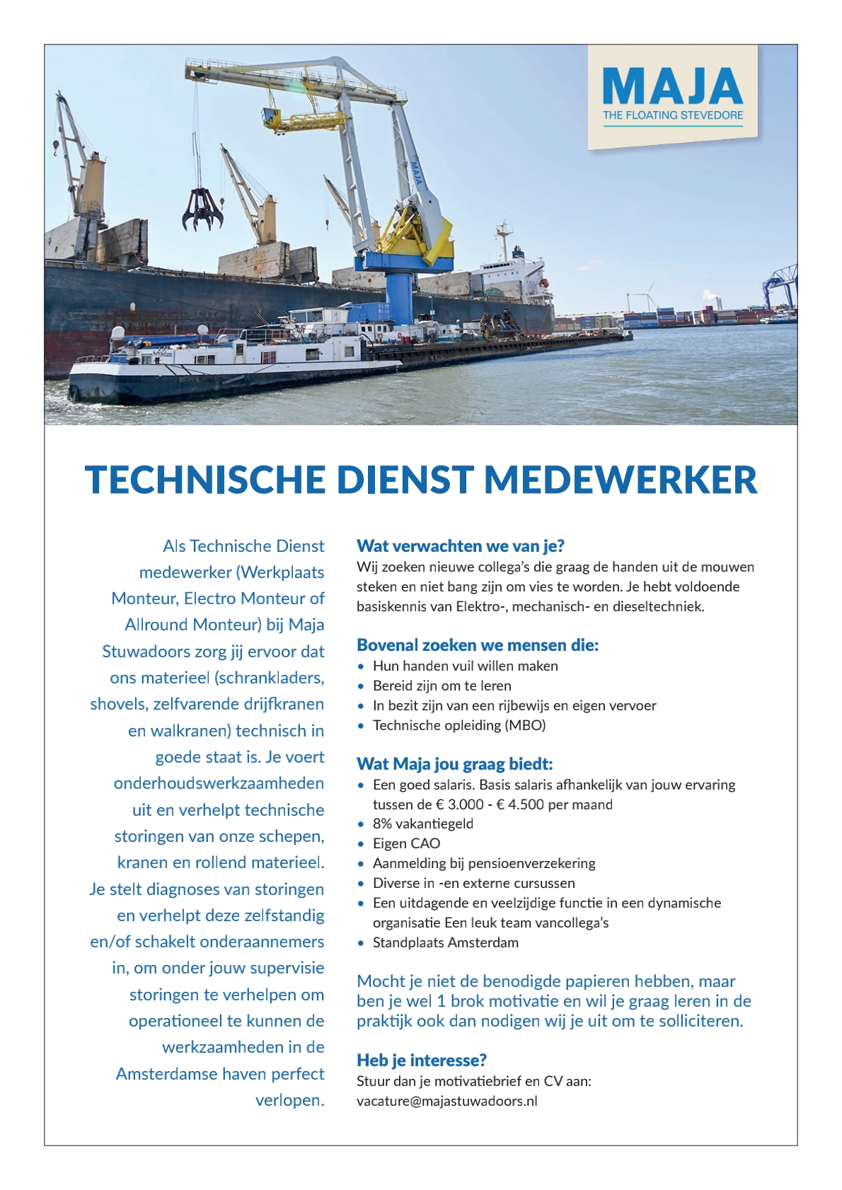 Technische Dienst Medewerker